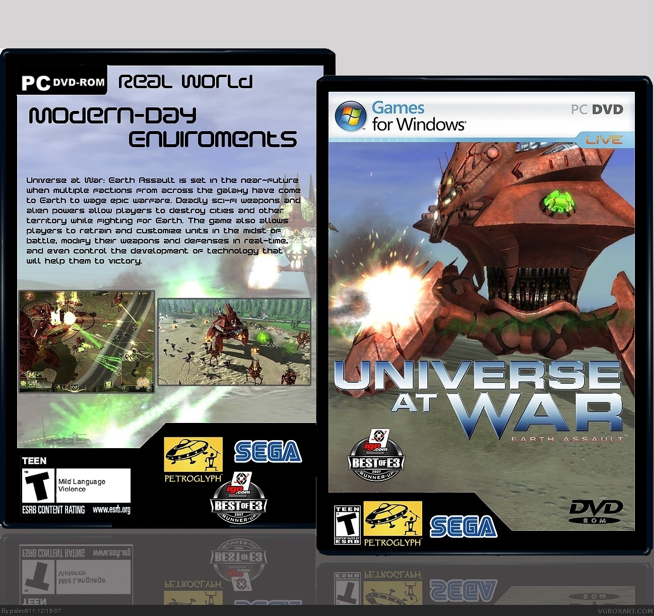 Universe at War : Earth Assault box cover
