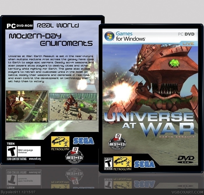 Universe at War : Earth Assault box art cover