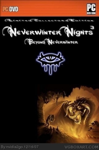 Neverwinter Nights 3 box cover