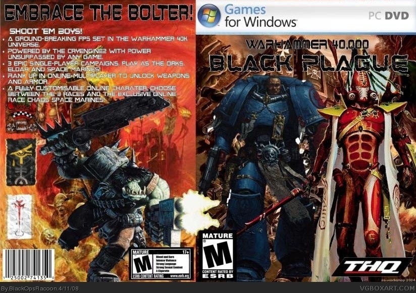 Warhammer 40k Black Plague box cover