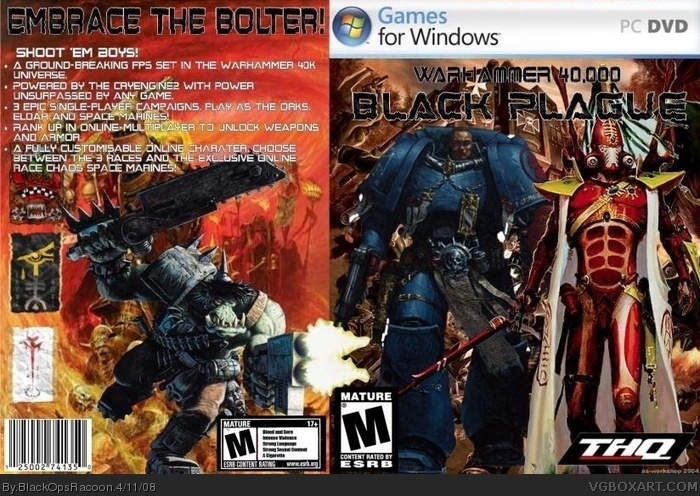 Warhammer 40k Black Plague box art cover