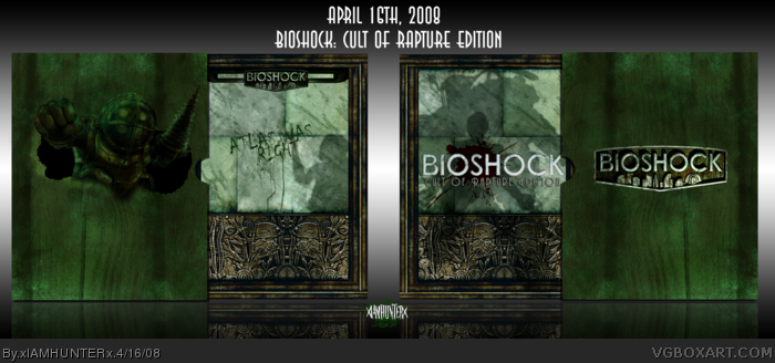 BioShock: Cult of Rapture Edition box art cover