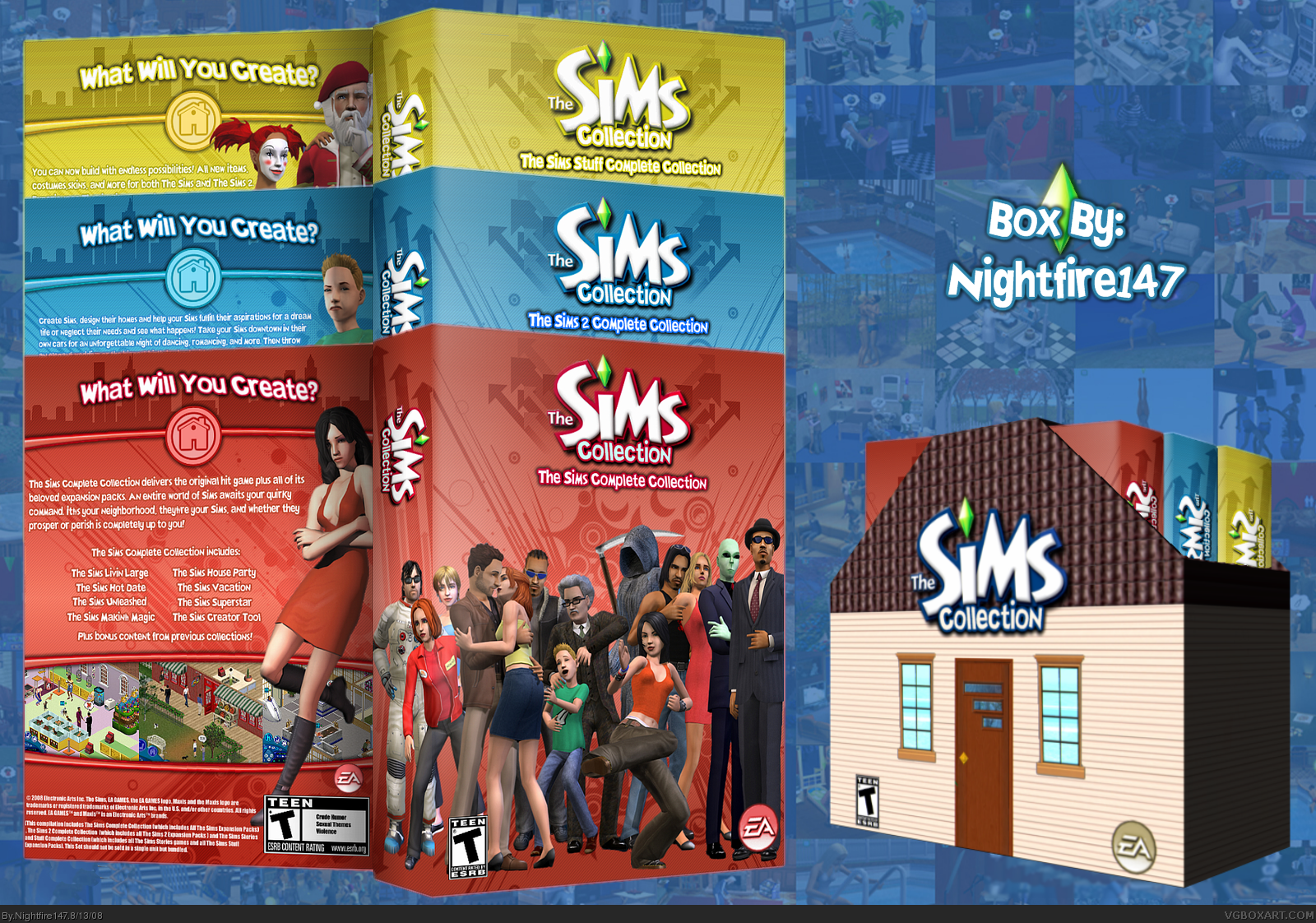 The Sims Collection box cover