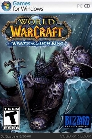 World of Warcraft: Wrath of the Lich King box cover