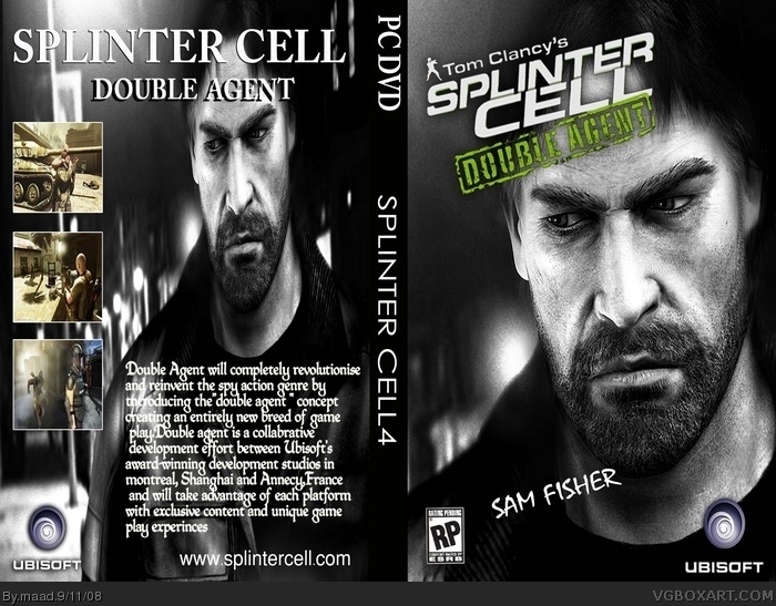 PC » Tom Clancy's Splinter Cell: Double Agent Box Cover