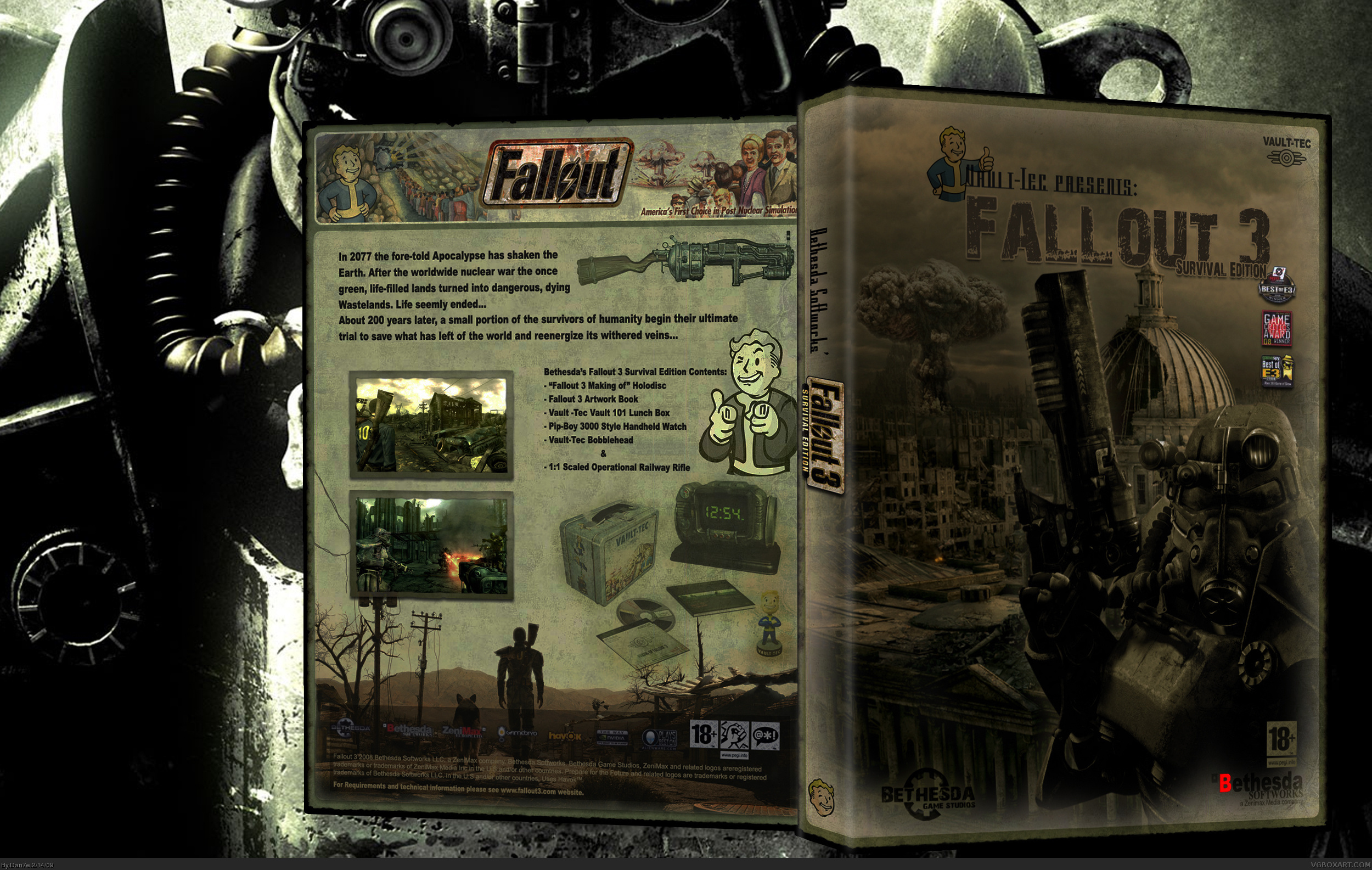 Fallout 3 Survival Ed. box cover