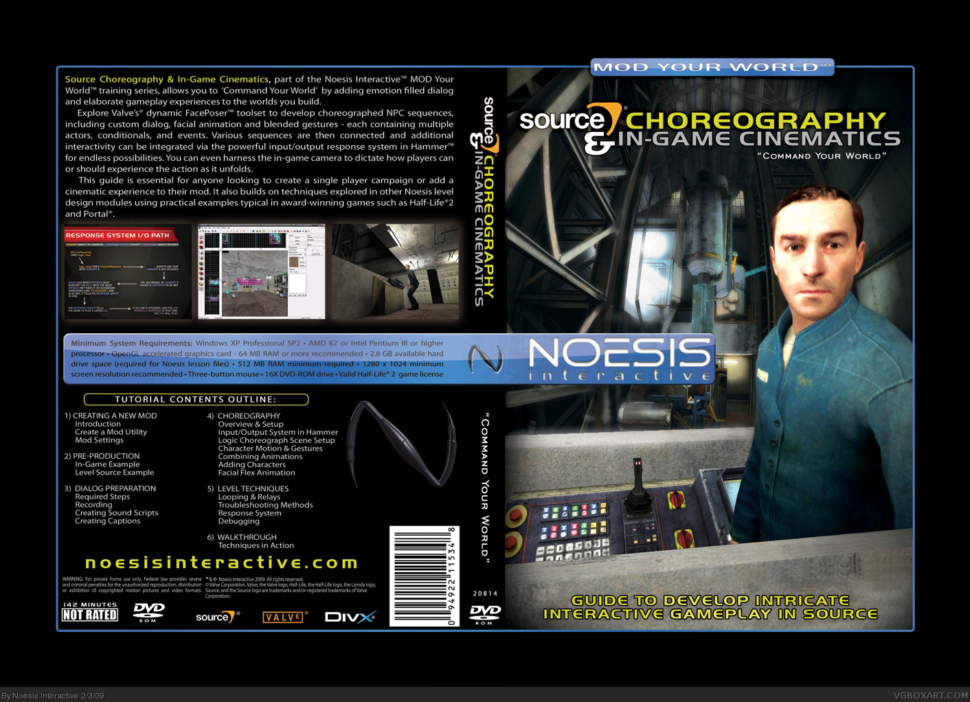 Noesis Interactive-Source Choreography&Cinematics box cover
