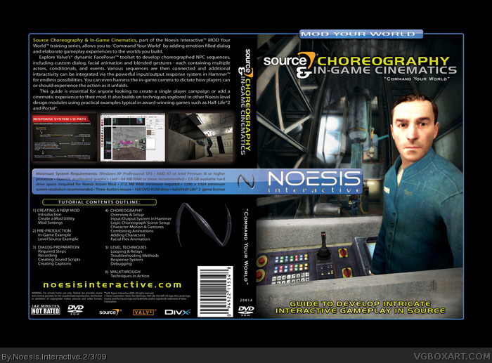Noesis Interactive-Source Choreography&Cinematics box art cover