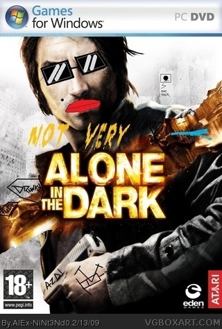 Not Very Alone in the Dark box art cover