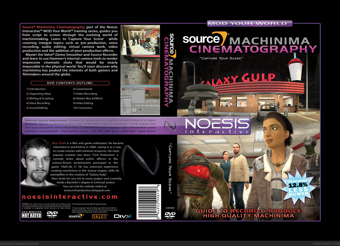 Noesis Interactive-Source Machinima Cinematography box cover