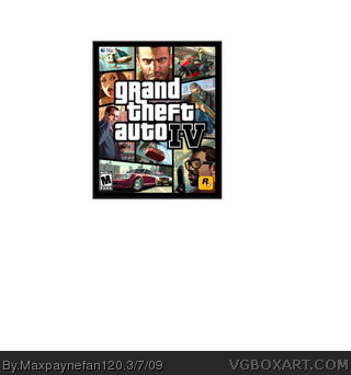 Grand Theft Auto IV Mac box art cover