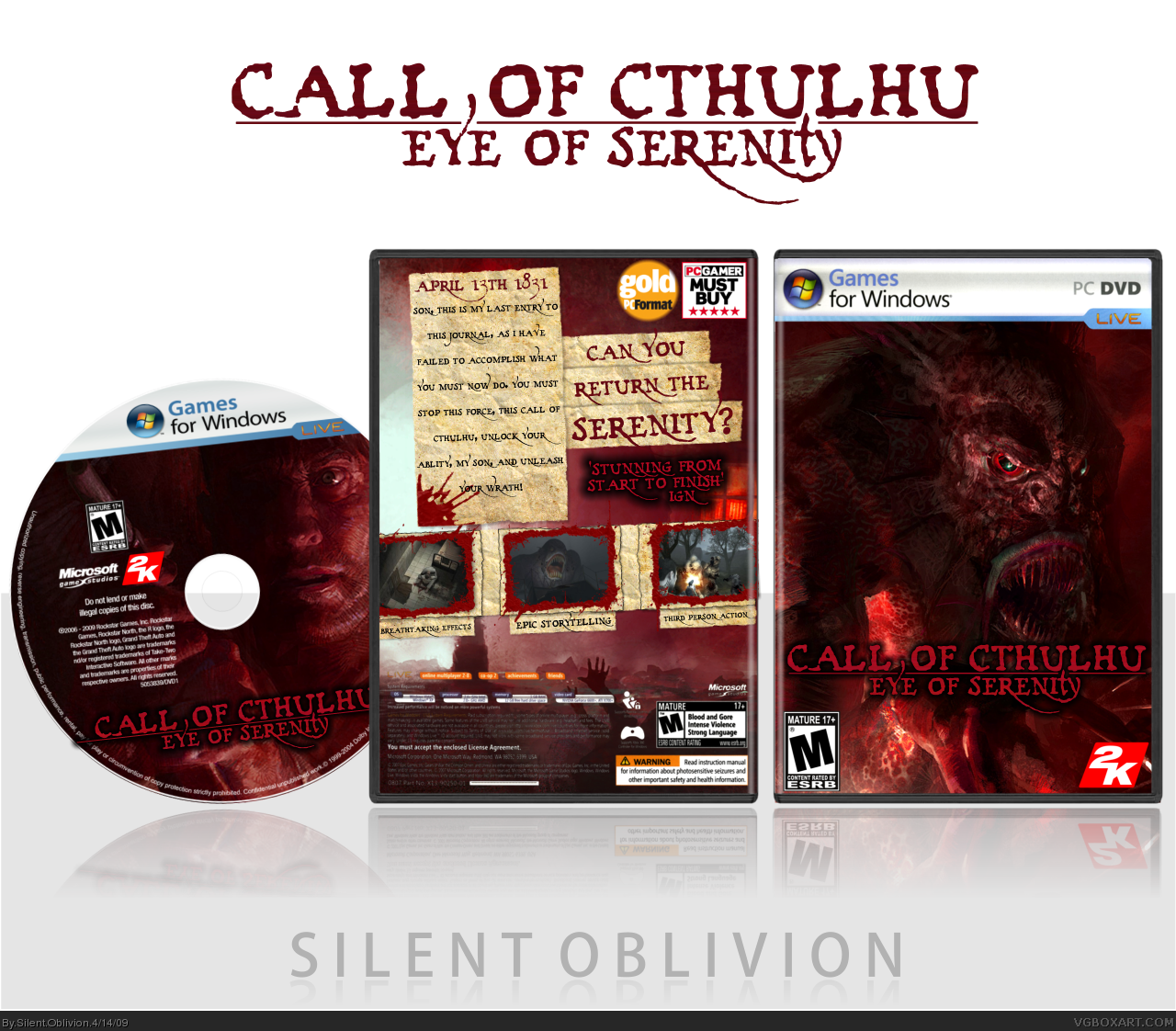 Call of Cthulhu: Eye of Serenity box cover