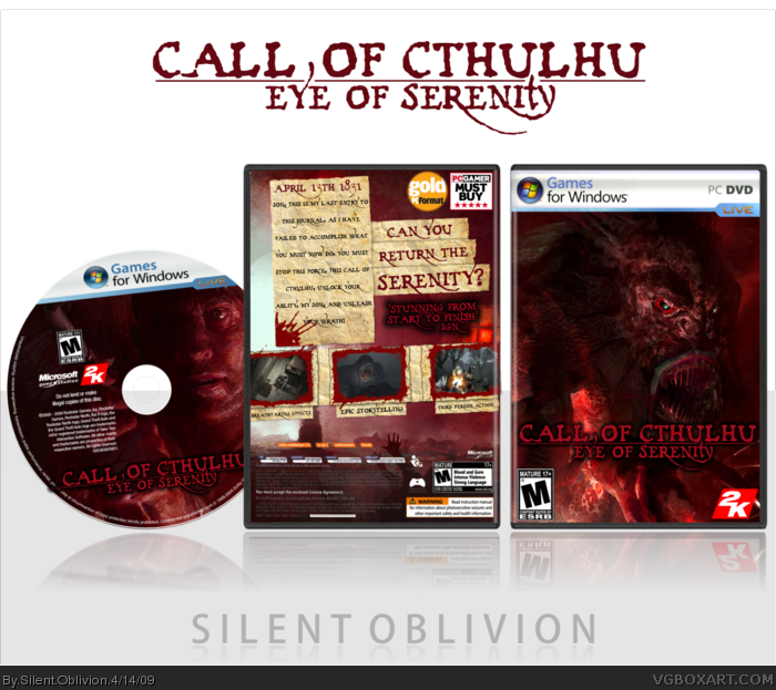 Call of Cthulhu: Eye of Serenity box art cover