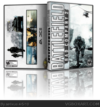 Battlefield: Bad Company 2 box art cover