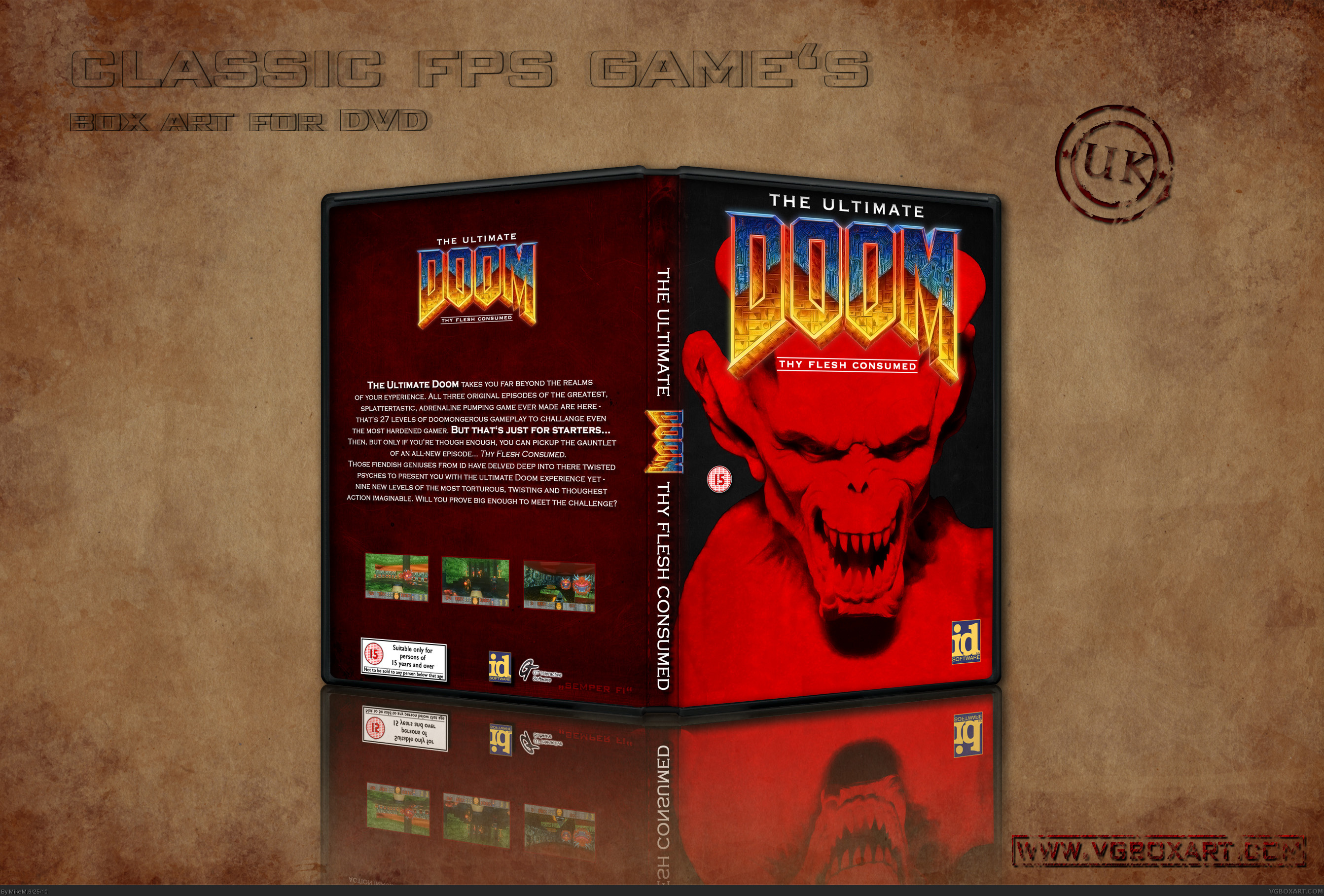 Ultimate Doom box cover