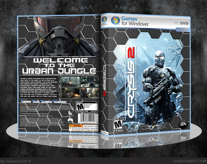 Crysis 2 box art cover
