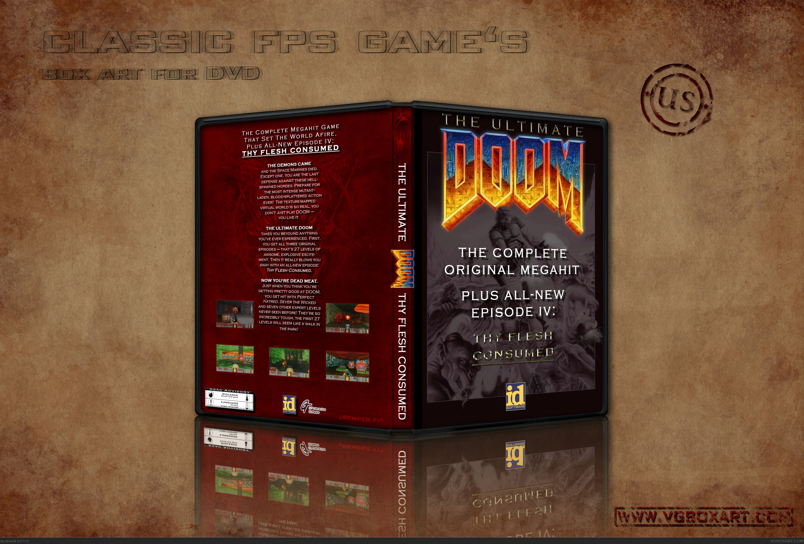 Ultimate Doom box cover