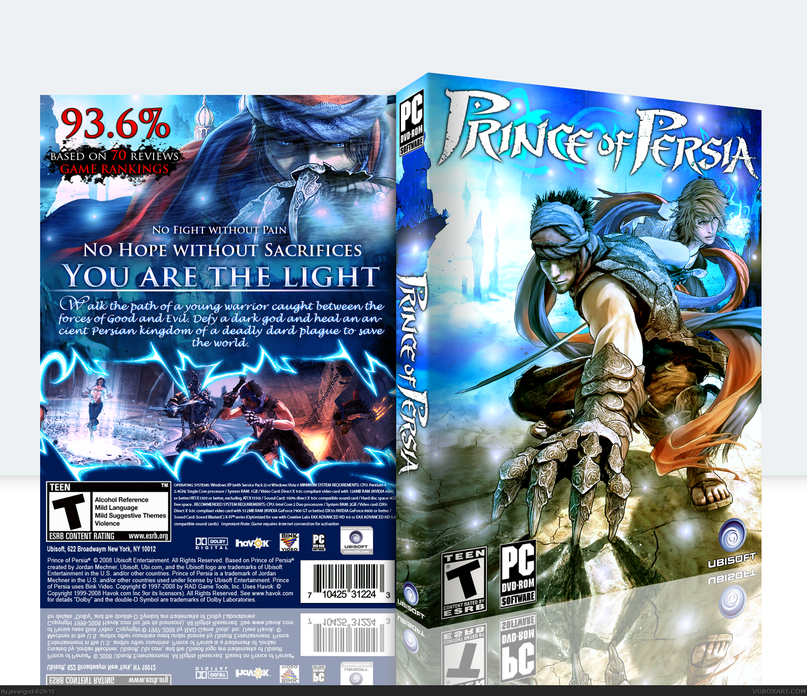 Prince Of Persia box cover