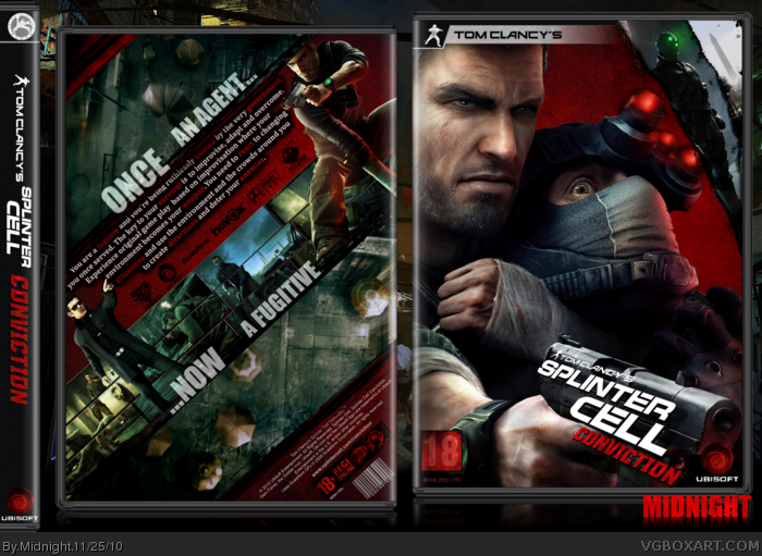 PC » Tom Clancy's Splinter Cell: Conviction Box Cover