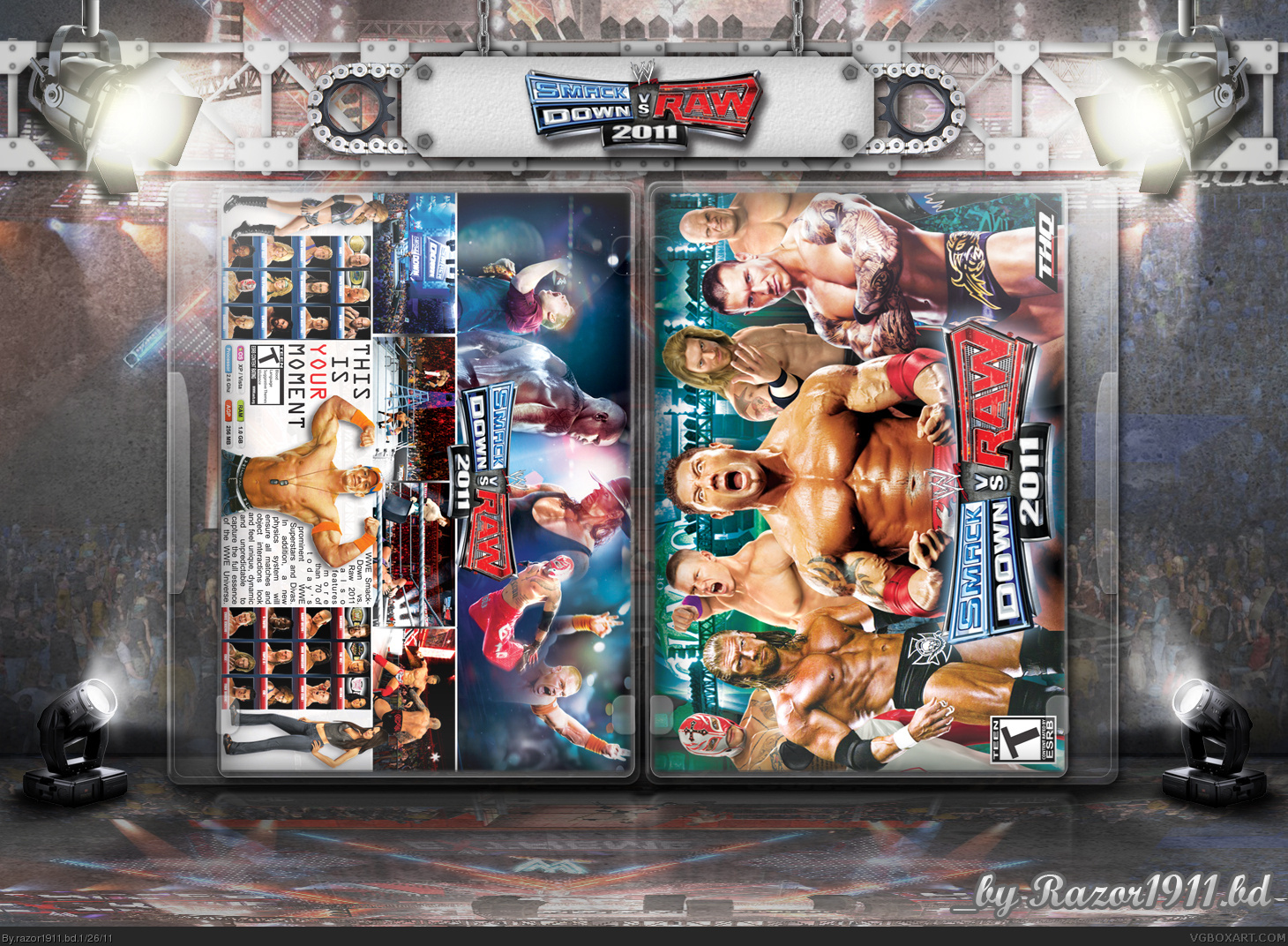 Smackdown vs Raw 2011 box cover