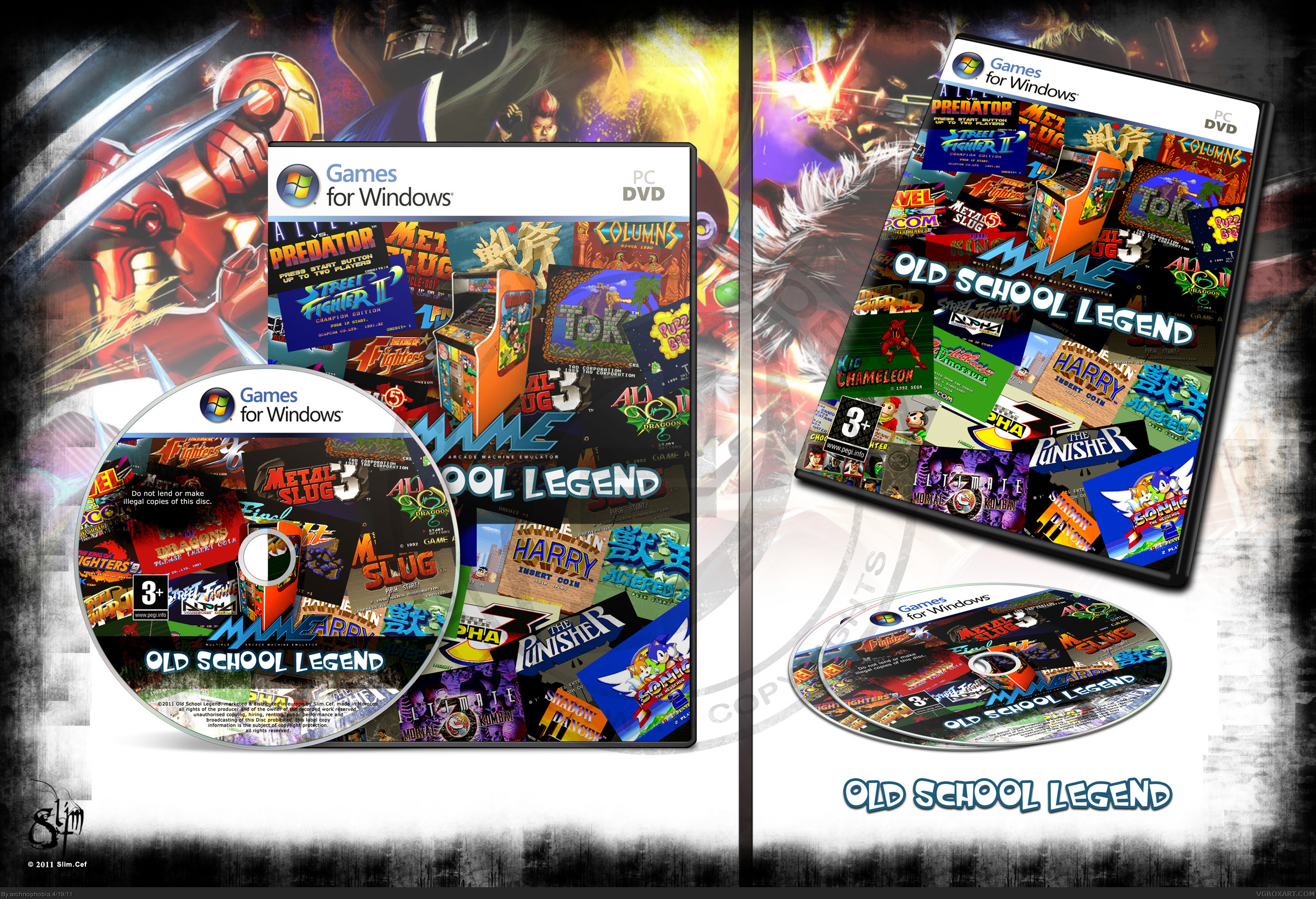 Mame - Old School Legend box cover