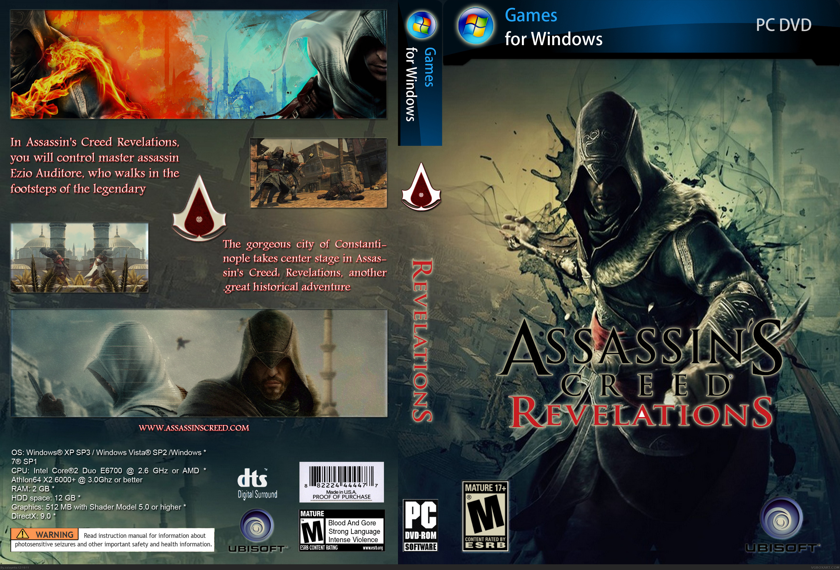 Viewing Full Size Assassin S Creed Revelations Box Cover