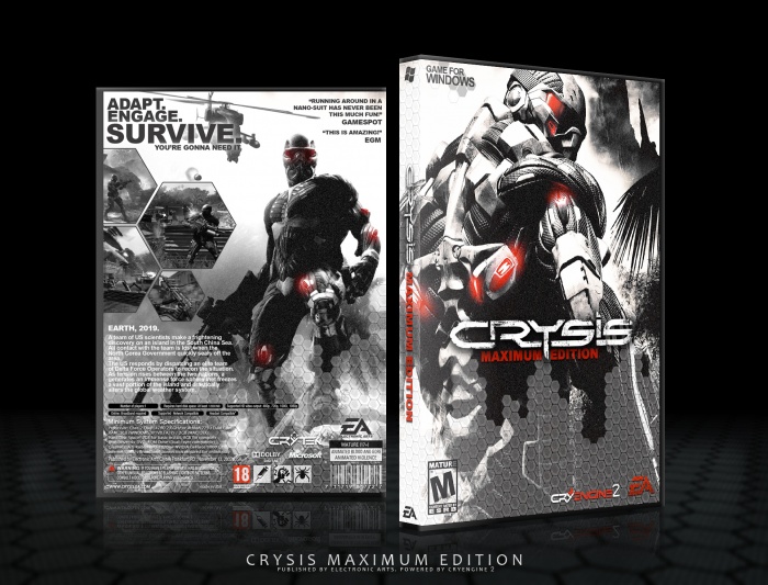 Crysis box art cover