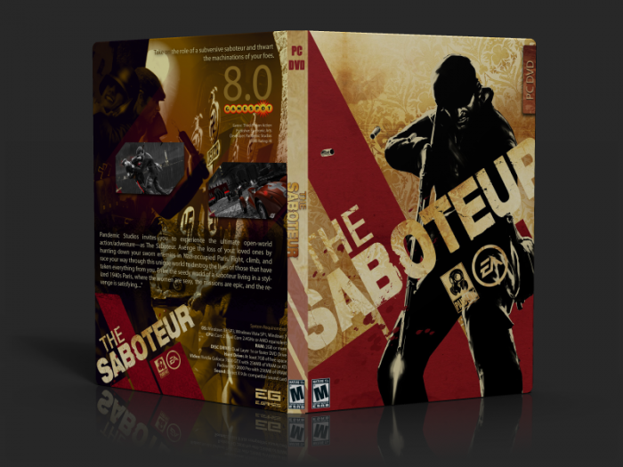 Saboteur box art cover
