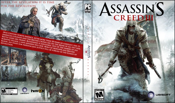 Assassins Creed III box art cover