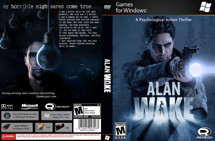 Alan Wake instal the new version for iphone