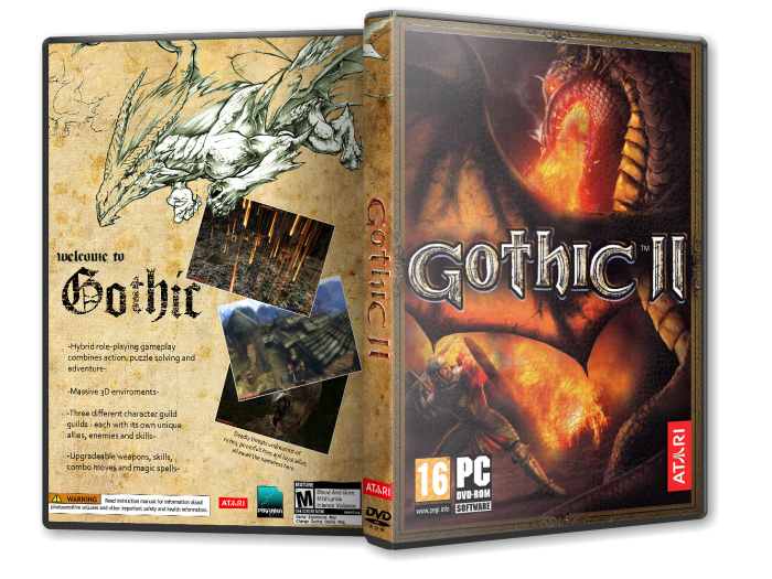 Gothic 2 box art cover