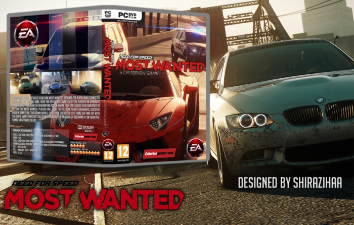Need For Speed : Most Wanted box art cover