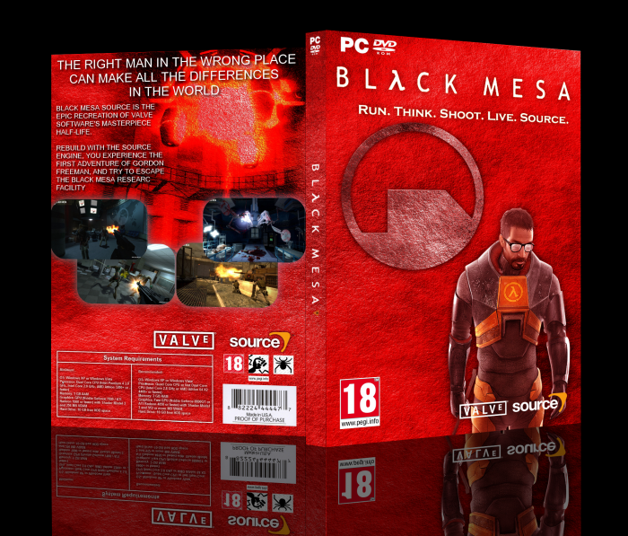 Black Mesa: Source box art cover