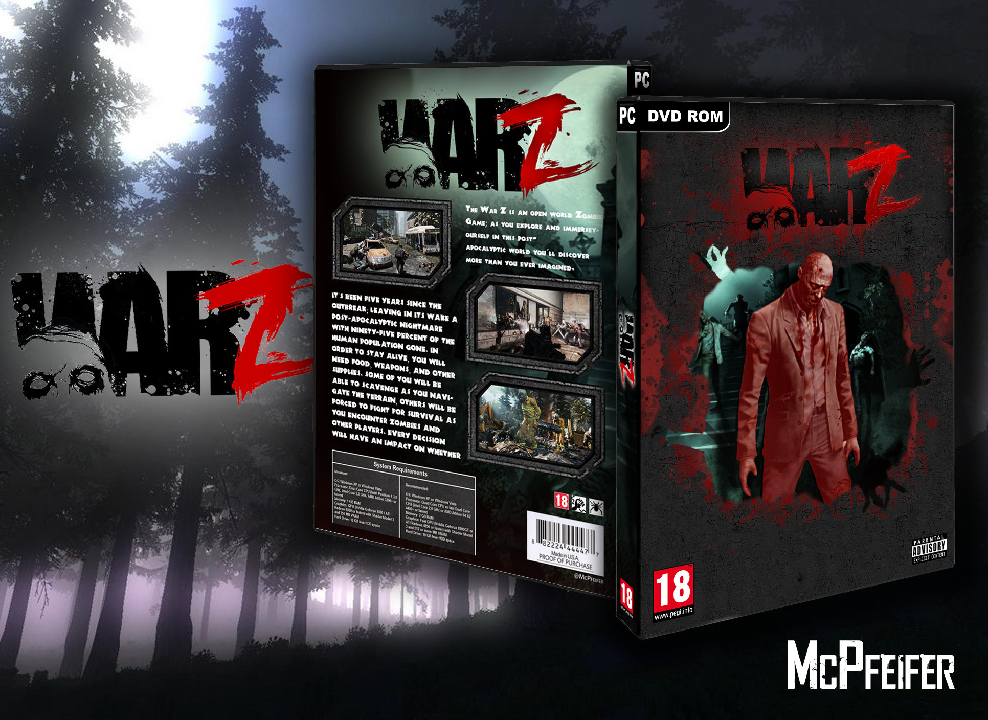 The War Z box cover