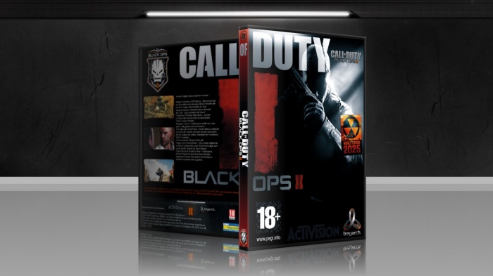 Call Of Cuty Black Ops II Cover Box box art cover