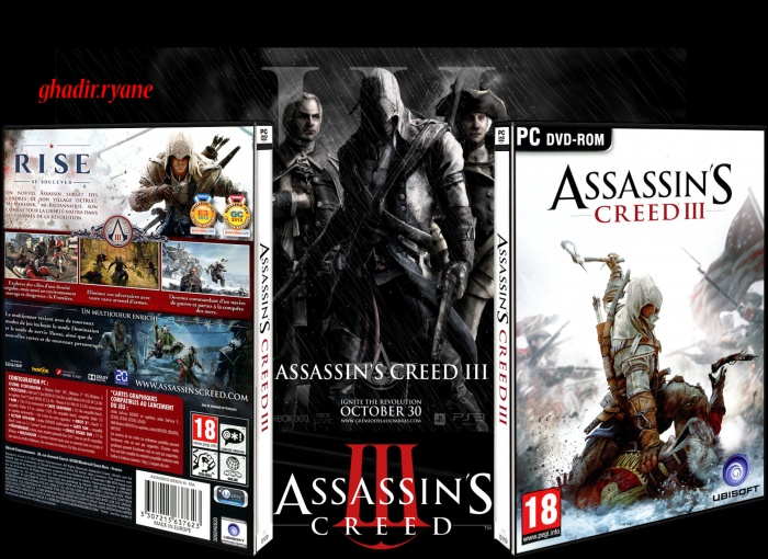 Assassins Creed III box art cover