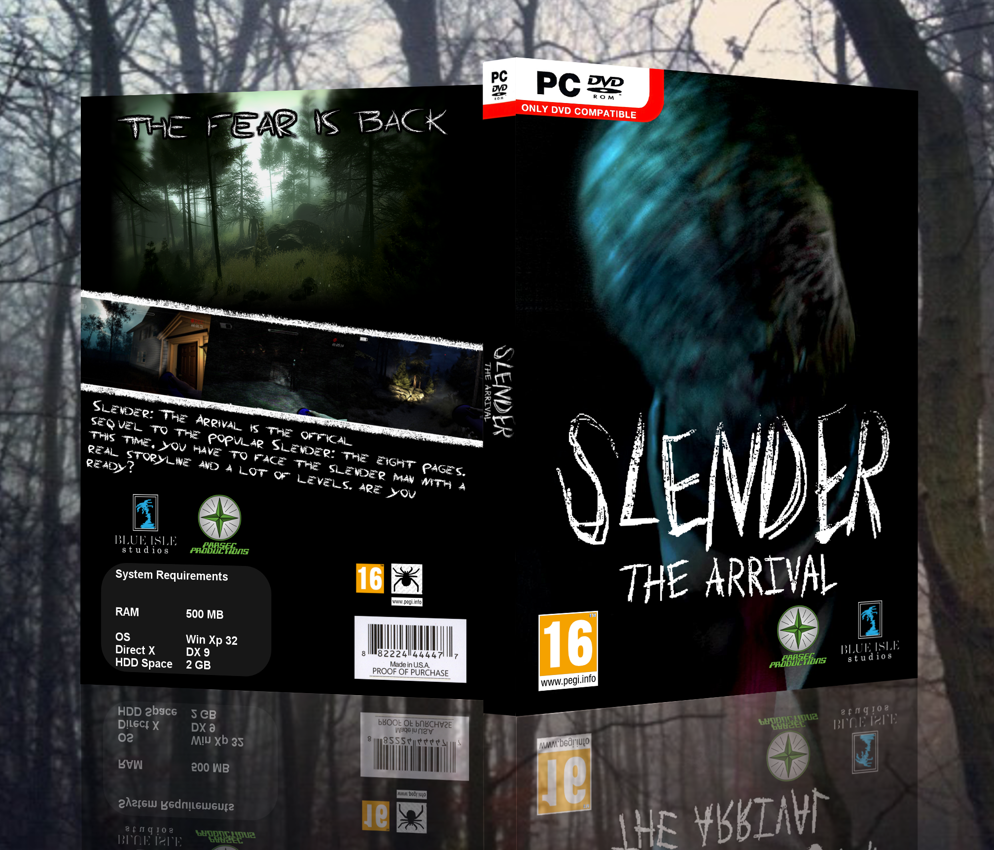 Slender: The Arrival box cover
