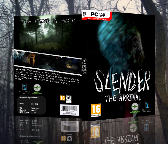 Slender: The Arrival box art cover