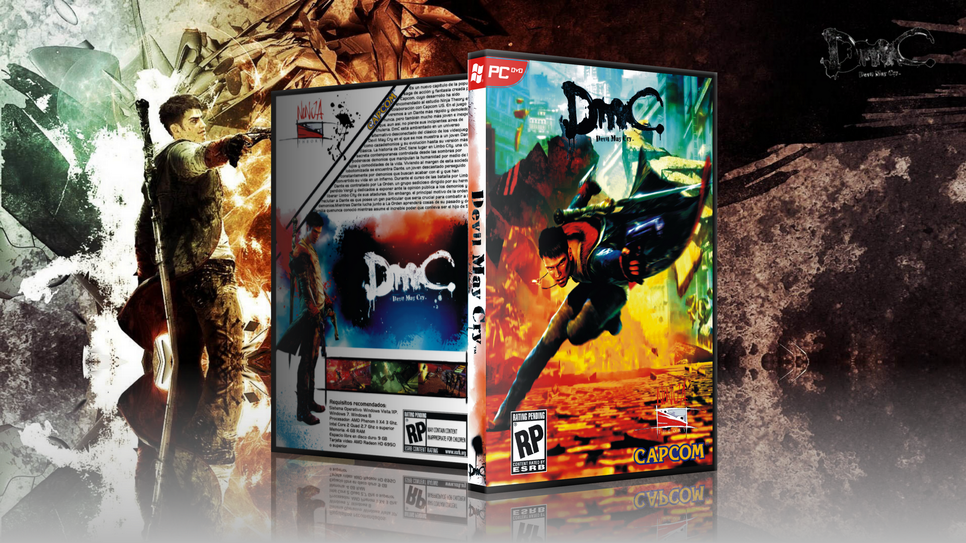 DCM Devil May Cry Cover Box box cover
