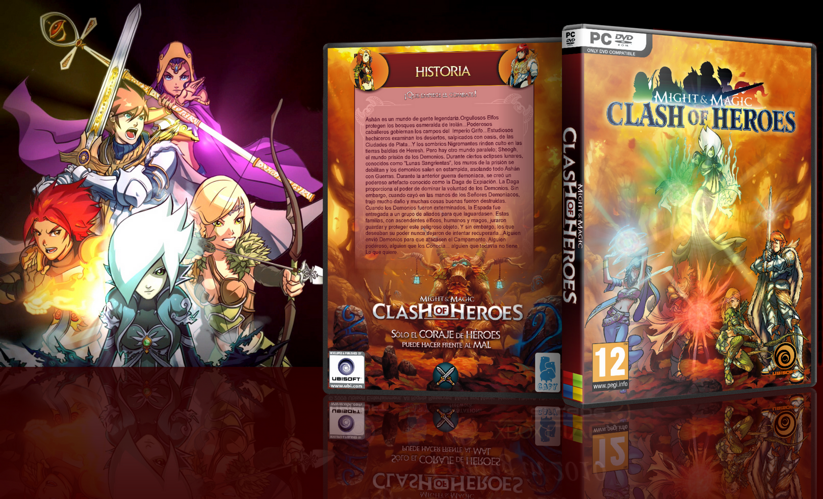 Might Magic Clash Of Heroes box cover