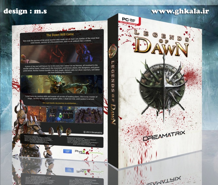 Legends of Dawn box art cover