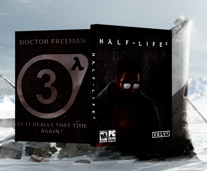 Half-Life 3 box art cover