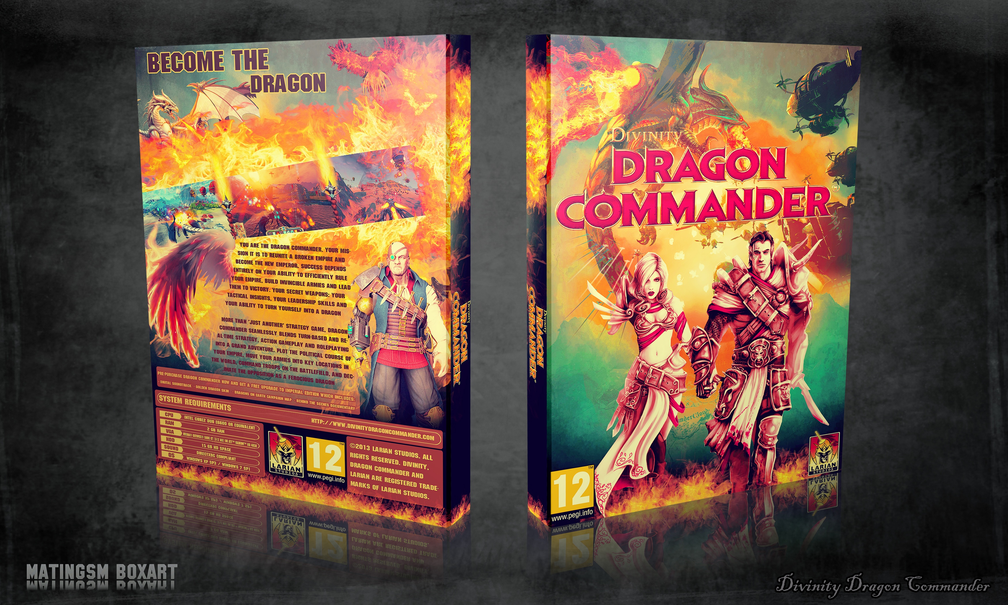 Divinity Dragon Commander box cover