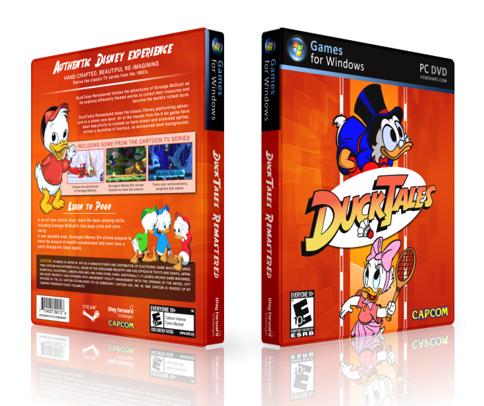 DuckTales: Remastered box art cover