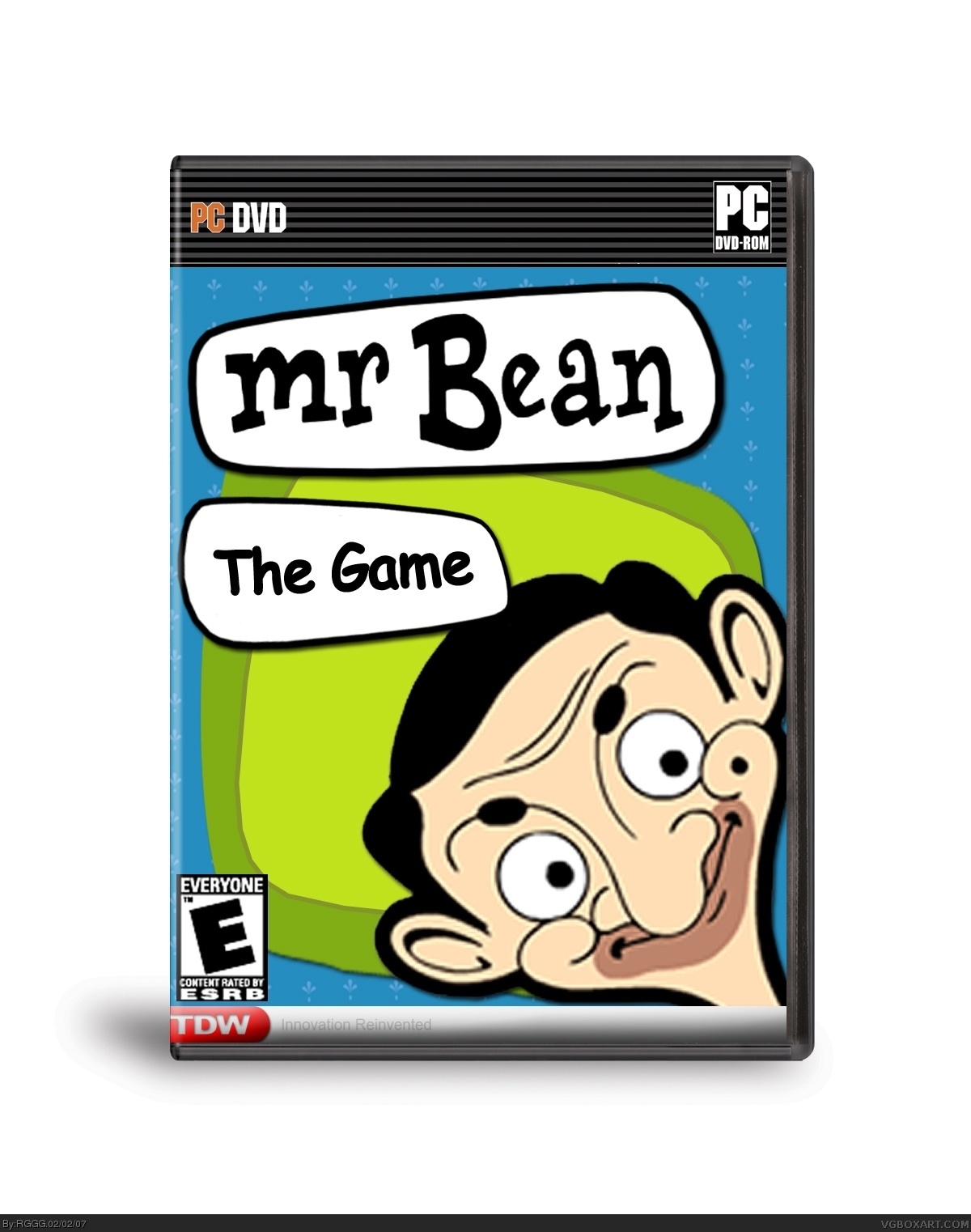 Mr. Bean box cover