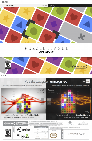 Puzzle League - Art Style box art cover