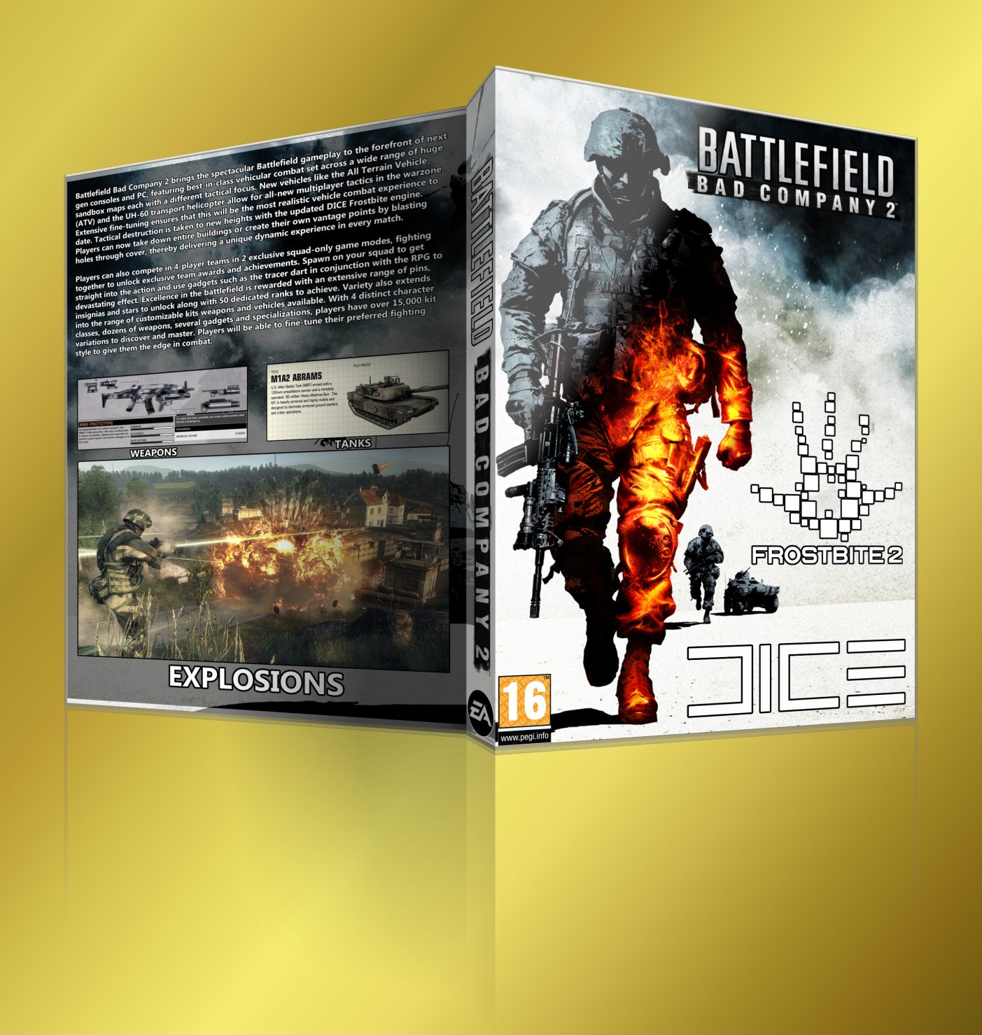 Battlefield Bad Company 2 box cover