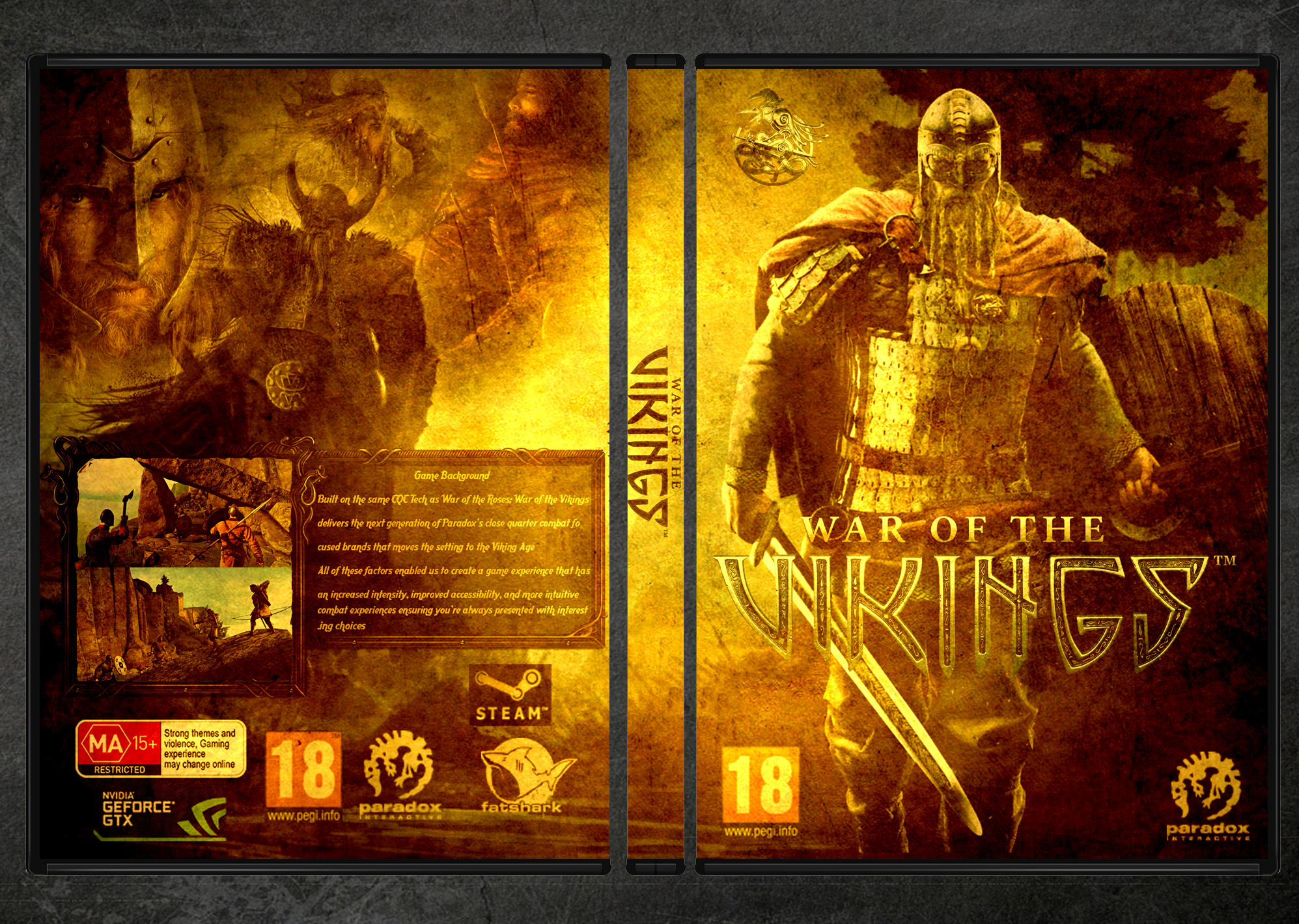 War of the Vikings box cover
