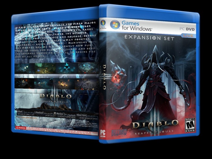 Diablo 3: Reaper Of Souls box art cover