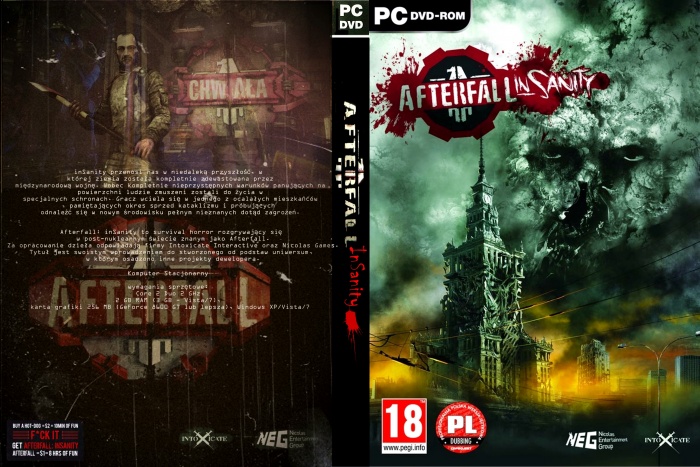 Afterfall: Insanity PL box art cover